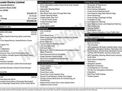 Used 2023 Hyundai Elantra Limited FWD image 2