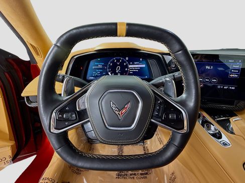 Used 2021 Chevrolet Corvette Stingray Premium Cpe w/ Engine Appearance Package RWD image 13