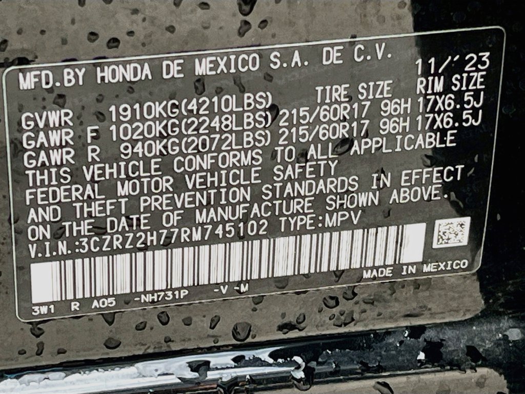 Used 2024 Honda HR-V EX-L image 31