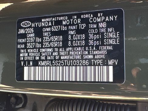 New 2026 Hyundai Palisade SEL FWD image 33