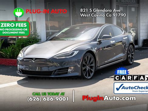 Used 2021 Tesla Model S Long Range Plus AWD/4WD image 1