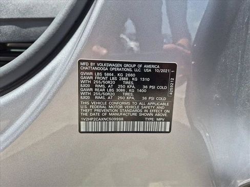 Used 2022 Volkswagen Atlas SE AWD/4WD image 10