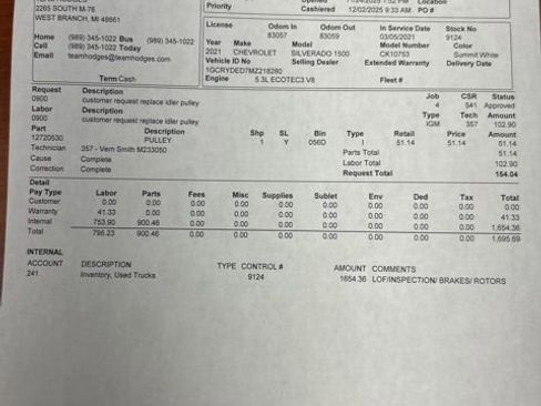 Used 2021 Chevrolet Silverado 1500 LT w/ Remote Start Package image 38