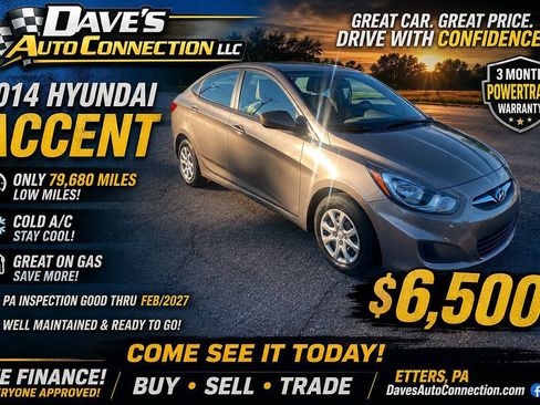Used 2014 Hyundai Accent GLS FWD image 1