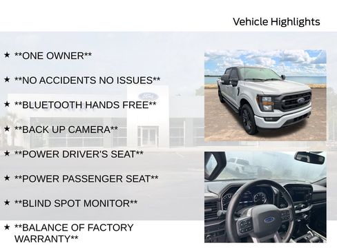 Certified 2023 Ford F150 XLT w/ Equipment Group 301A Mid AWD/4WD image 6