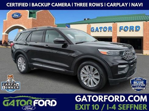 Certified 2022 Ford Explorer Limited w/ Equipment Group 301A RWD image 1