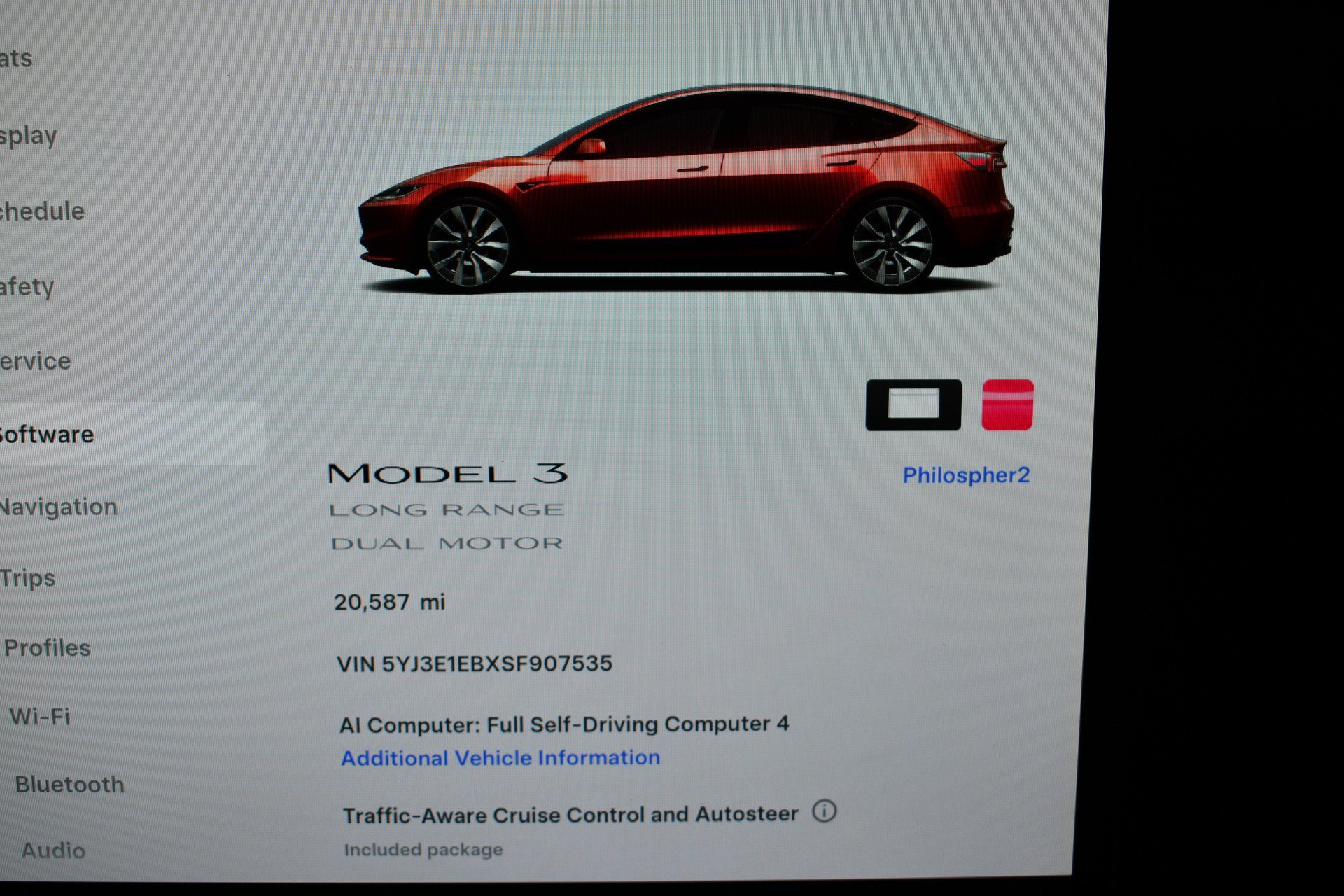 Used 2025 Tesla Model 3 Long Range AWD/4WD image 29