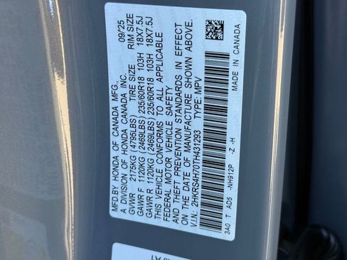 Certified 2026 Honda CR-V EX-L image 31