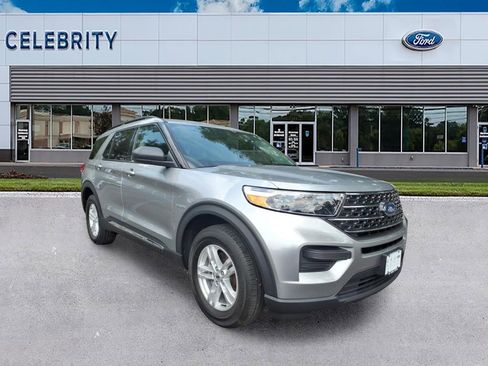 Certified 2023 Ford Explorer XLT w/ Class IV Trailer Tow Package AWD/4WD image 1