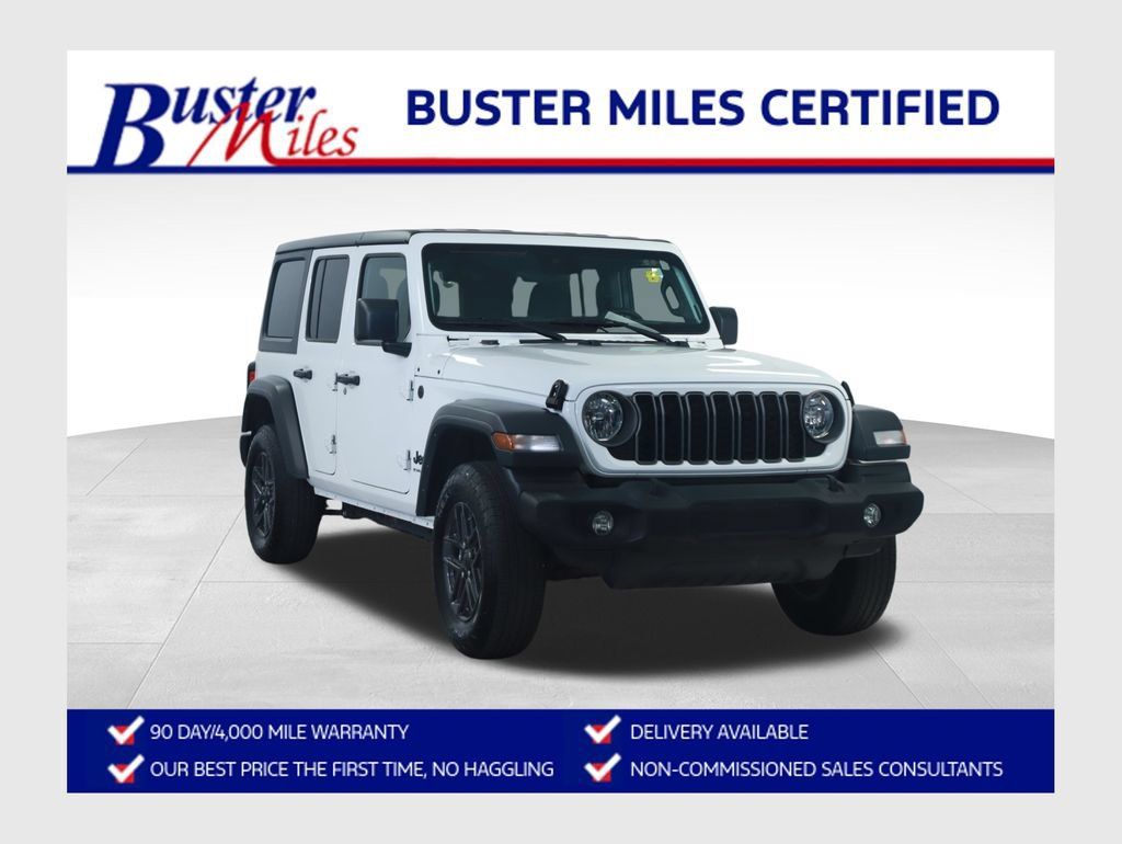 Used 2025 Jeep Wrangler Unlimited Sport AWD/4WD image 1