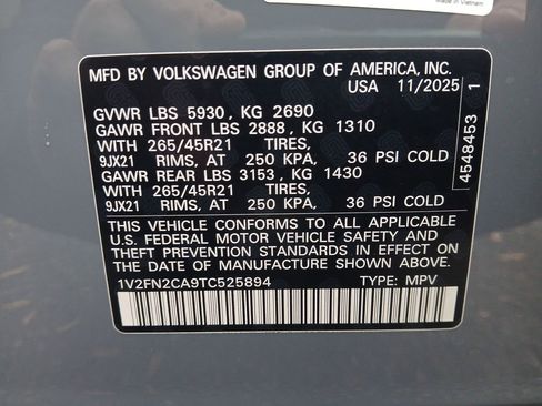 New 2026 Volkswagen Atlas SEL Premium R-Line AWD/4WD image 30