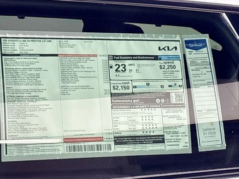 New 2026 Kia Sorento SX Prestige image 25