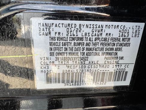 Used 2022 Nissan Sentra SR w/ SR Premium Package image 37