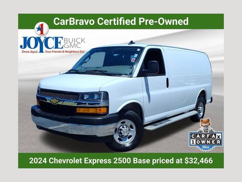 Certified 2024 Chevrolet Express 2500 w/ Driver Convenience Package RWD image 1