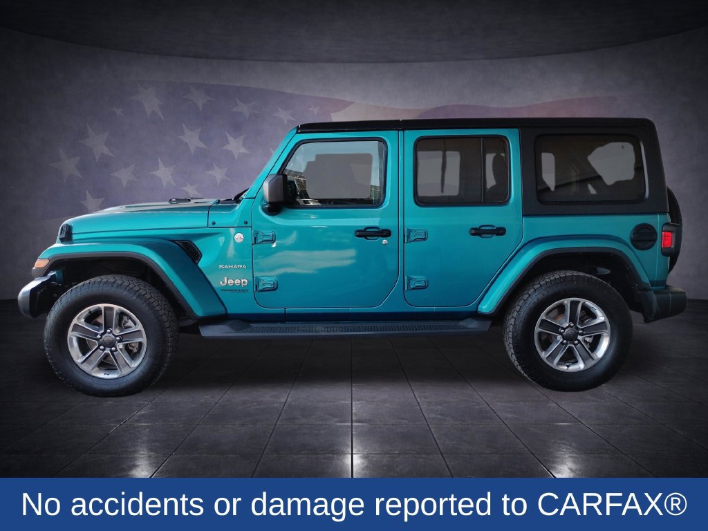 Used 2020 Jeep Wrangler Unlimited Sahara AWD/4WD image 2