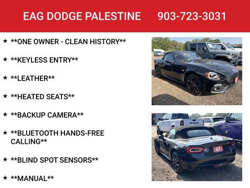Used 2019 FIAT 124 Spider Abarth w/ Convenience Group RWD image 4