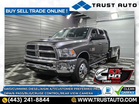 Used 2017 RAM 3500 SLT w/ Quick Order Package 29G SLT image 1