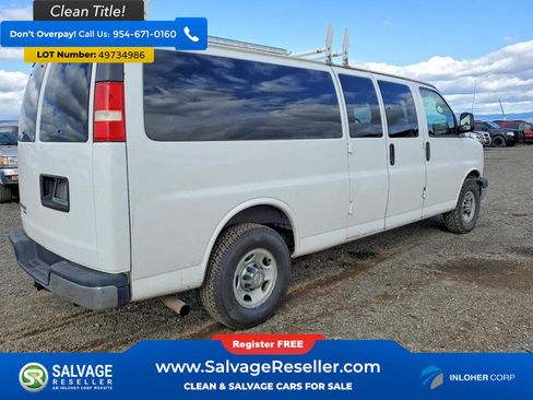 Used 2015 Chevrolet Express 3500 LT w/ LT Preferred Equipment Group RWD image 4