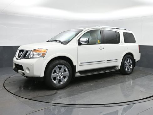 Used 2011 Nissan Armada Platinum w/ 2nd Row Captain Seat Pkg image 3