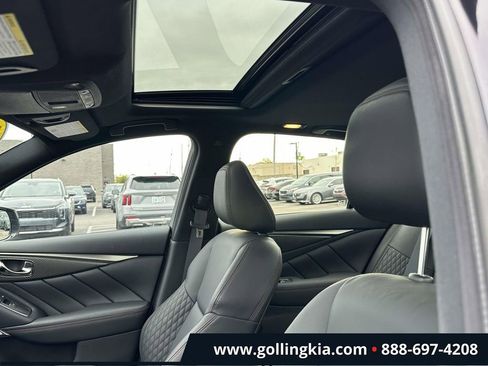 Used 2023 INFINITI Q50 Red Sport 400 w/ Black Opal Edition AWD/4WD image 19