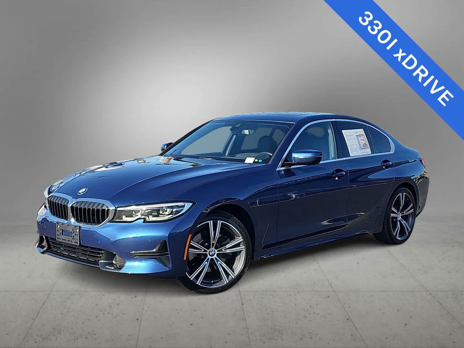 Used 2021 BMW 330i xDrive Sedan AWD/4WD image 1