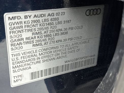 Used 2023 Audi Q7 2.0T Premium Plus w/ Premium Plus Package AWD/4WD image 11