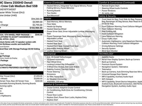 New 2026 GMC Sierra 2500 Denali Ultimate AWD/4WD image 6
