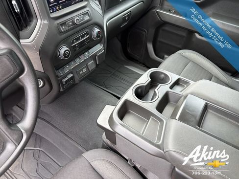 Certified 2023 Chevrolet Silverado 1500 Custom w/ LPO, Dark Essentials Package AWD/4WD image 16