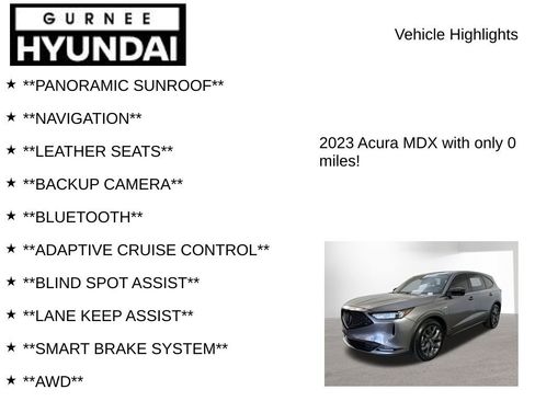 Used 2023 Acura MDX A-Spec image 7