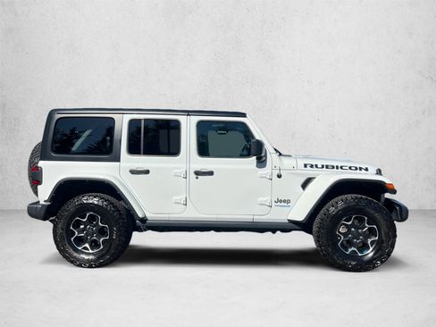 Used 2022 Jeep Wrangler Unlimited Rubicon 4xe w/ Cold Weather Group AWD/4WD image 4