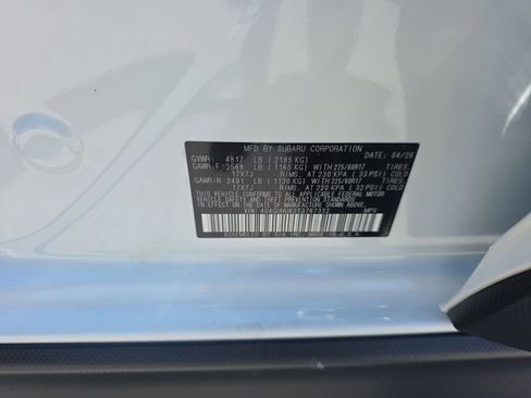 New 2026 Subaru Crosstrek 2.5i Wilderness AWD/4WD image 38