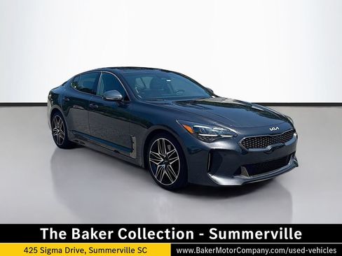 Used 2022 Kia Stinger GT1 w/ Red Interior Color Package RWD image 1