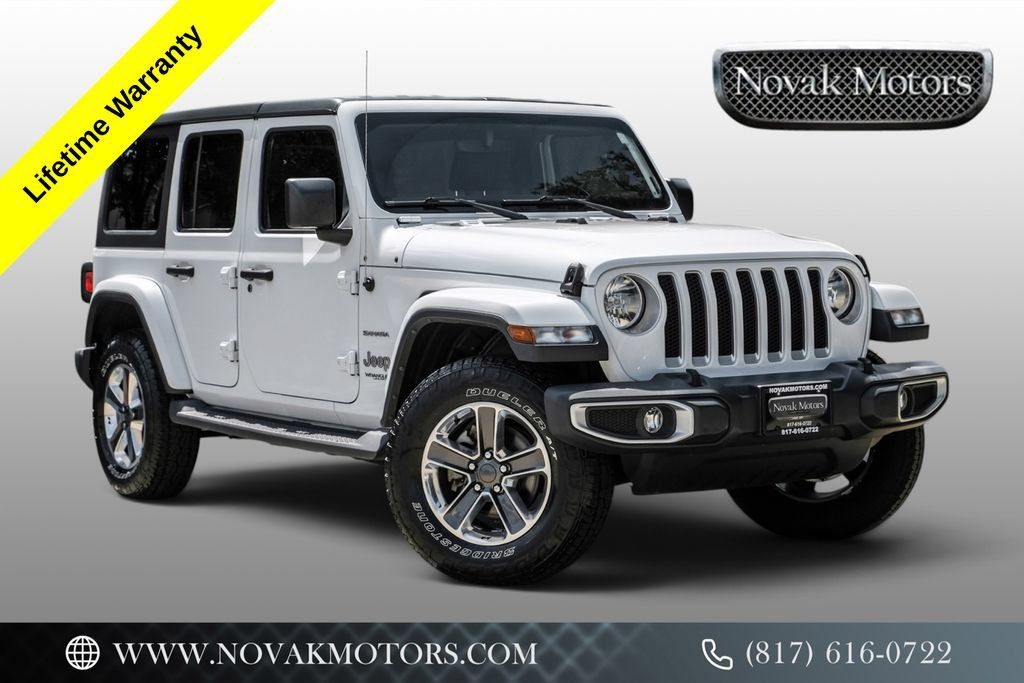 Used 2020 Jeep Wrangler Unlimited Sahara AWD/4WD image 1