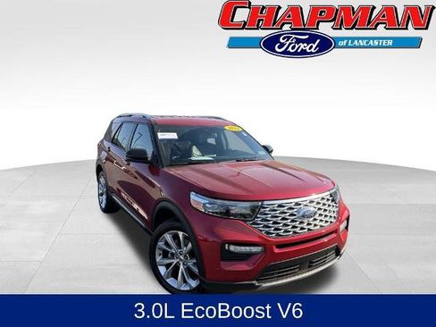 Certified 2023 Ford Explorer Platinum w/ Equipment Group 601A AWD/4WD image 1