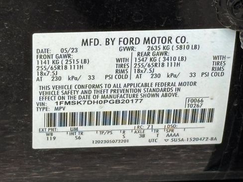 Used 2023 Ford Explorer XLT w/ Equipment Group 202A RWD image 21