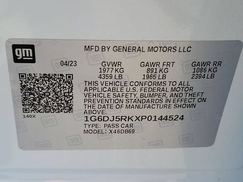 Certified 2023 Cadillac CT4 Luxury w/ Sun And Sound Package RWD image 34