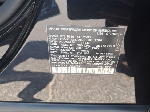 Used 2026 Volkswagen Atlas SE FWD image 34