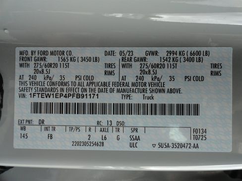 Certified 2023 Ford F150 XLT w/ Equipment Group 302A High AWD/4WD image 23