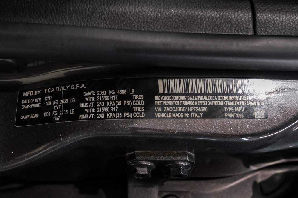 Used 2017 Jeep Renegade Latitude w/ Cold Weather Group AWD/4WD image 53