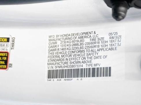 Used 2025 Honda Odyssey EX-L image 30