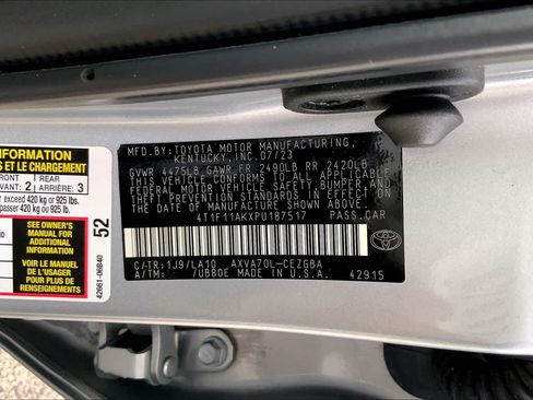 Used 2023 Toyota Camry XLE FWD image 36