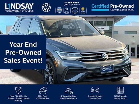 Certified 2022 Volkswagen Tiguan SE image 1