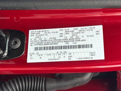 Used 2024 Ford F150 XLT w/ Equipment Group 302A MID AWD/4WD image 31