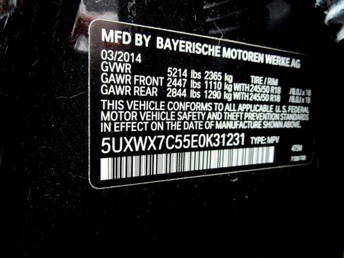 Used 2014 BMW X3 xDrive35i image 34