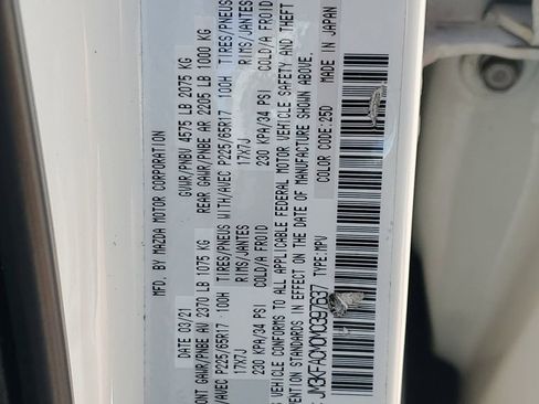 Used 2021 MAZDA CX-5 Touring image 32