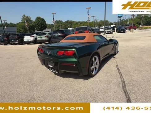 Certified 2014 Chevrolet Corvette Stingray Convertible w/ 3LT Preferred Equipment Group RWD image 8