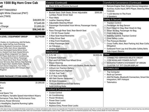 Used 2022 RAM 1500 Big Horn AWD/4WD image 30