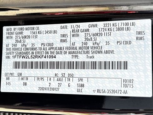 Used 2024 Ford F150 STX AWD/4WD image 31