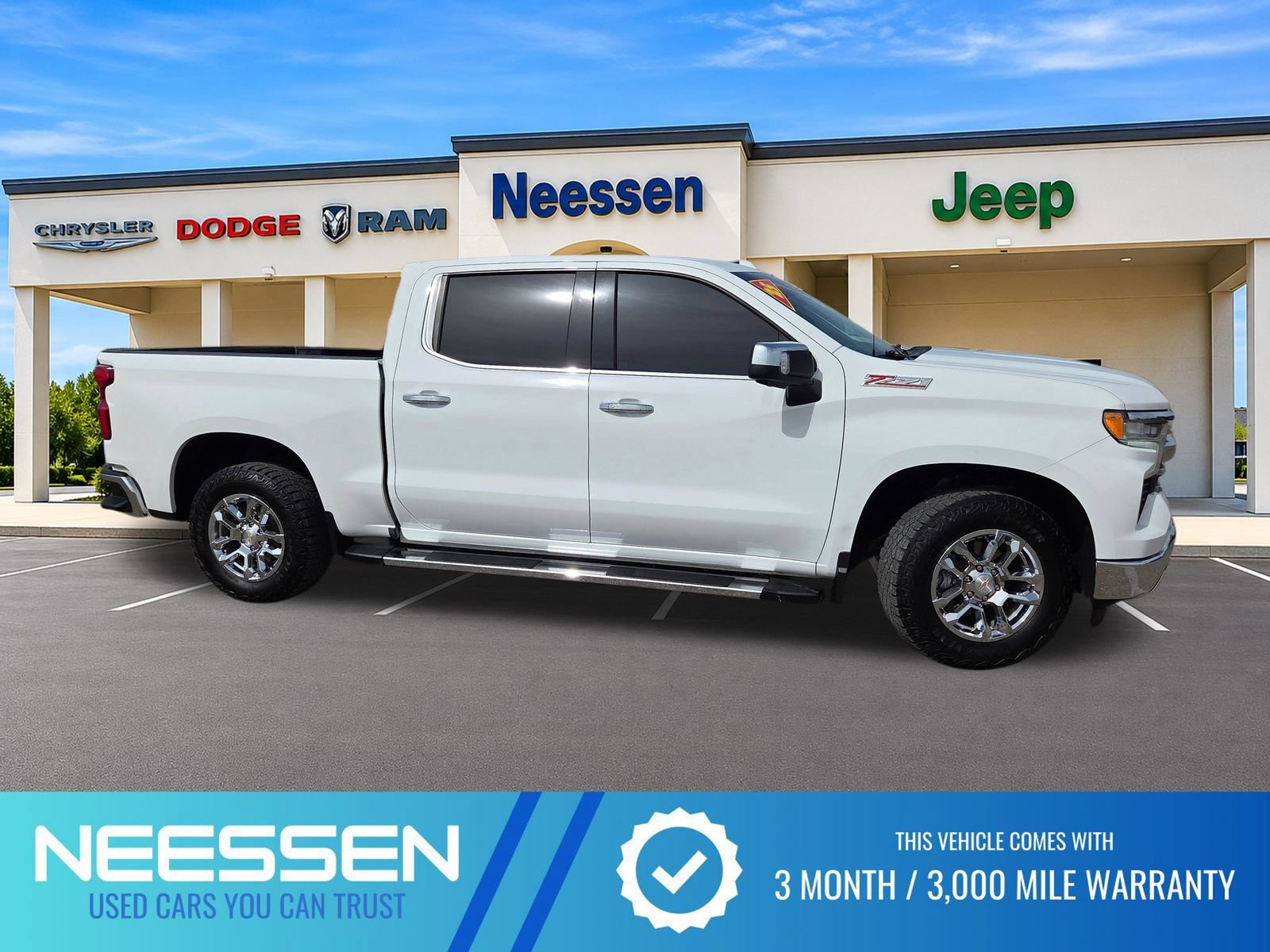 Used 2025 Chevrolet Silverado 1500 LTZ w/ Z71 Off-Road Package AWD/4WD image 1
