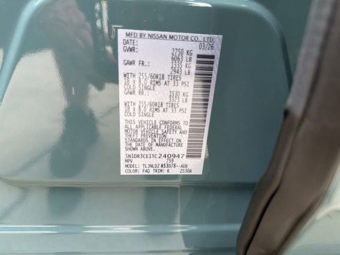 New 2026 Nissan Pathfinder SL AWD/4WD image 36